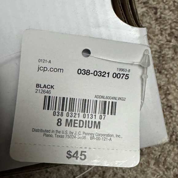 NWT Women's Black Sandals - Picture 5 of 5